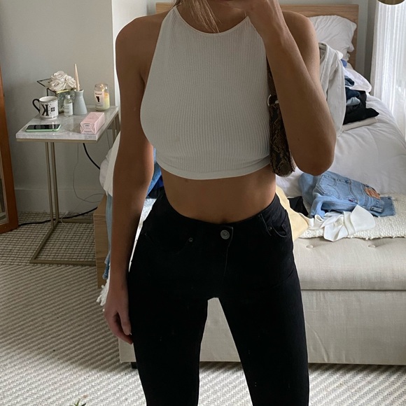 Urban Outfitters High Waisted Black Skinny Jeans - Picture 4 of 4